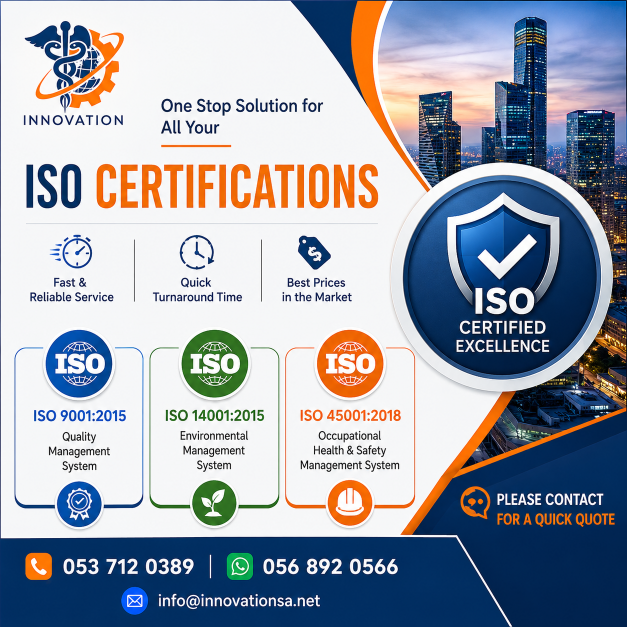 ISO Certifications